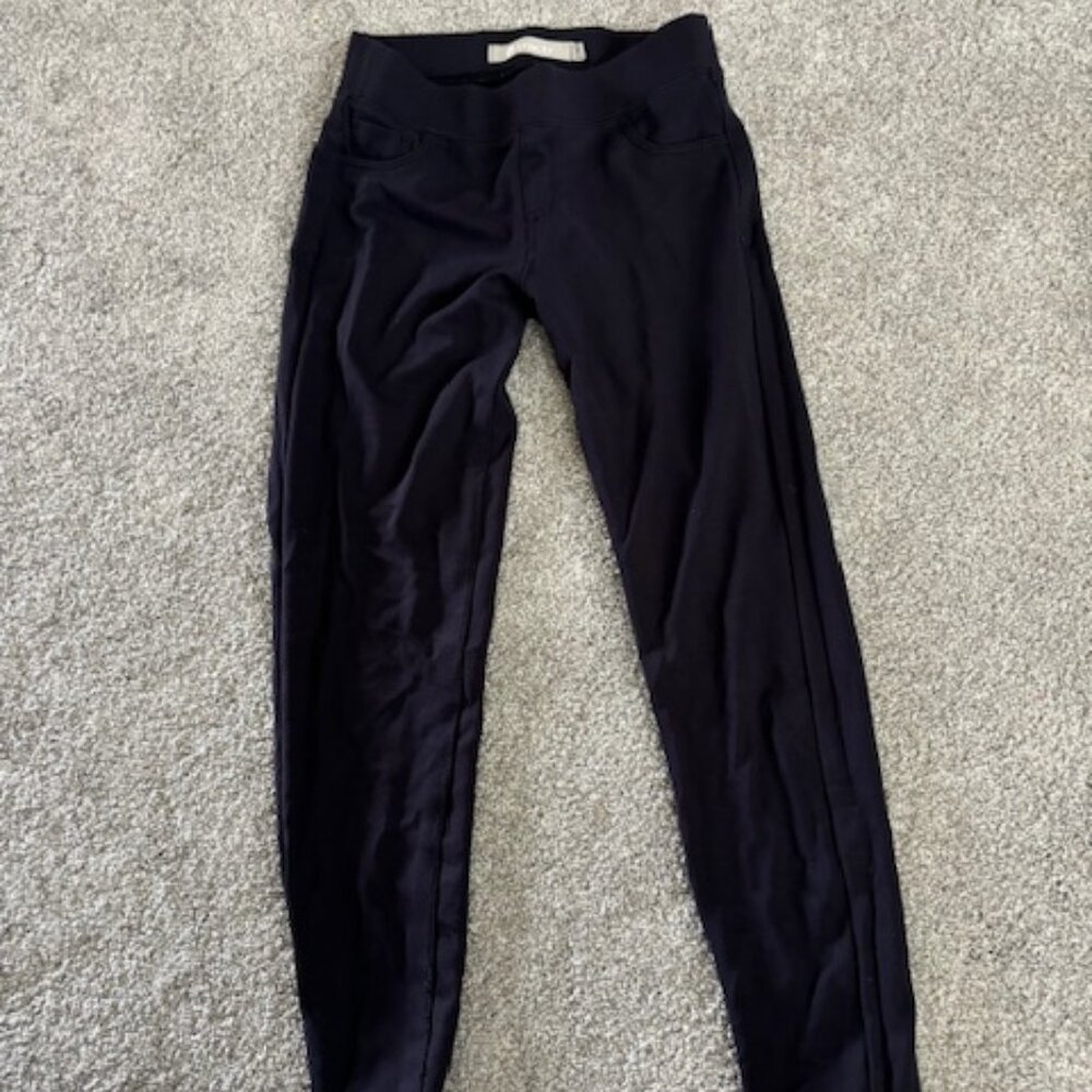 Girls Tractr Navy Leggings Size 8